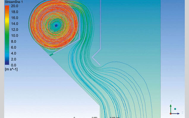 Air flow simulation ProChip