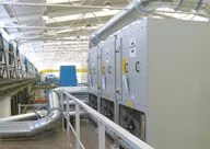 Three units in the L-Cut series ensure clean air during cutting processes.