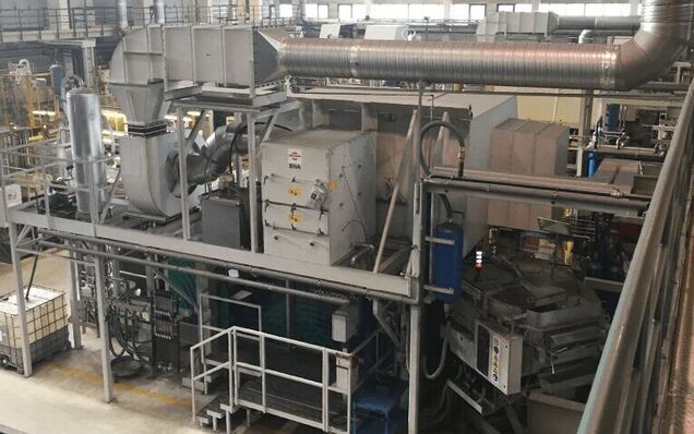 The extraction of process exhaust air from die casting machines is mandatory.